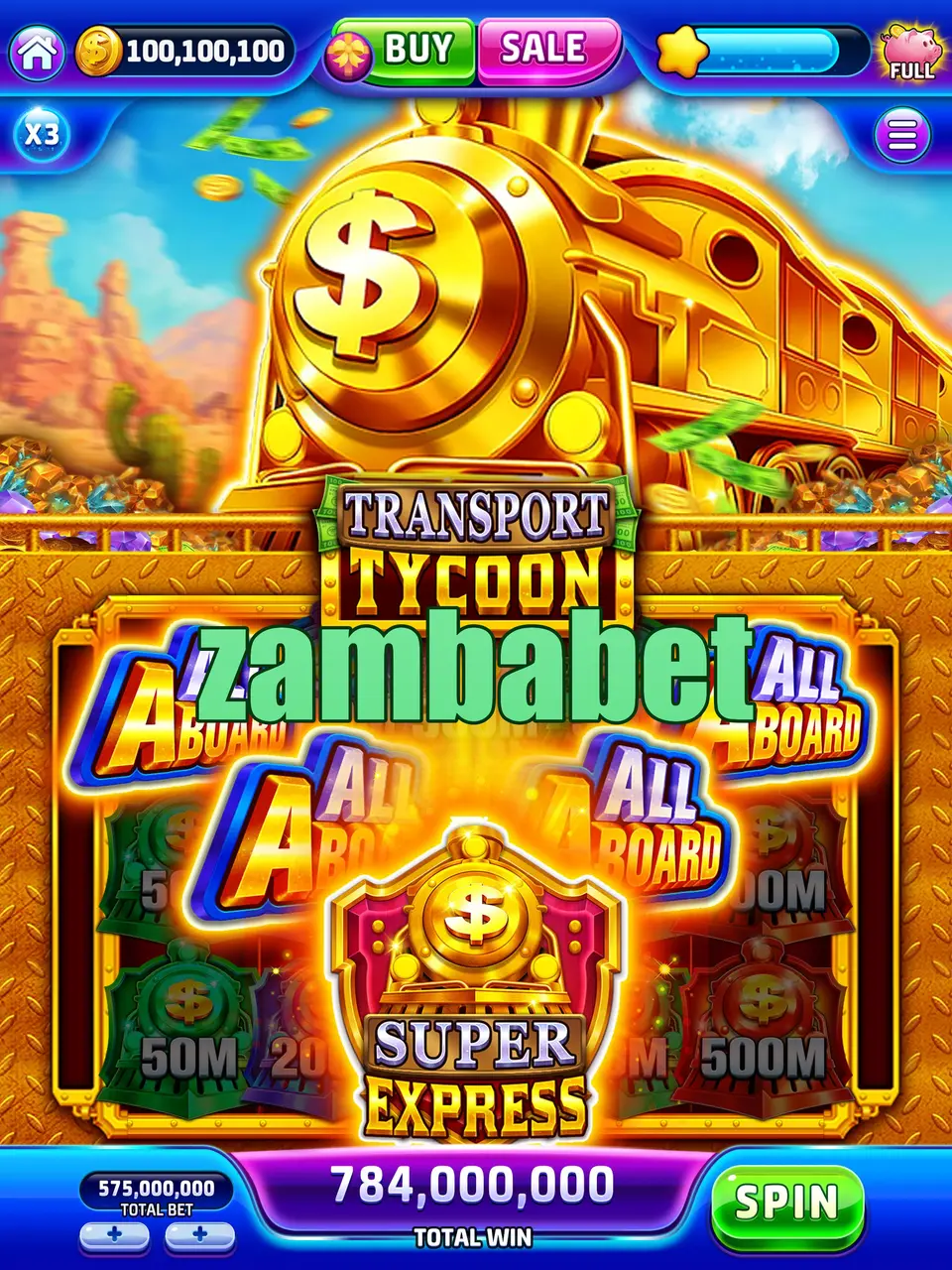 zambabet Login