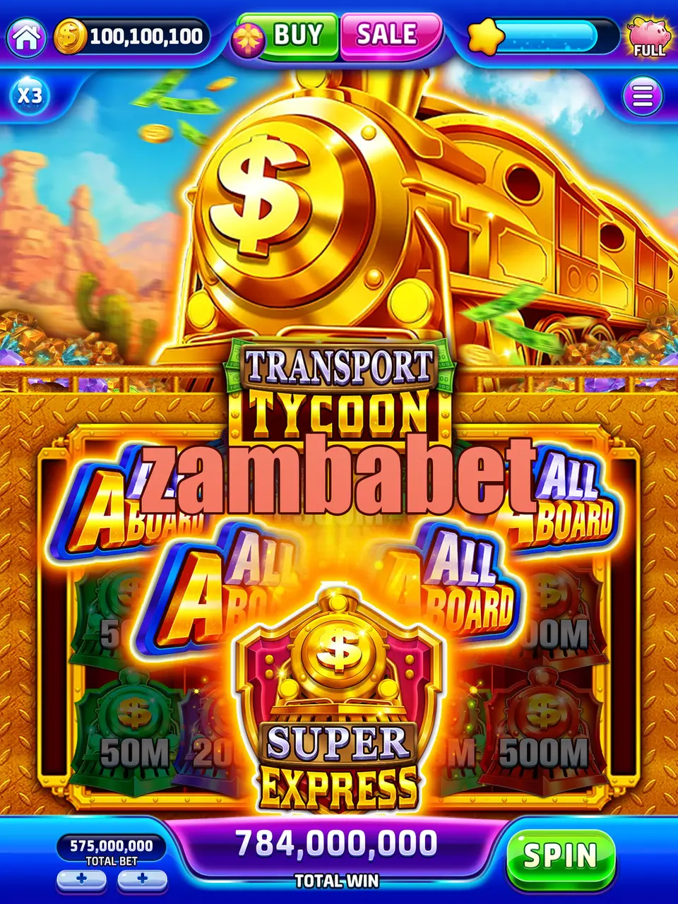 zambabet Login